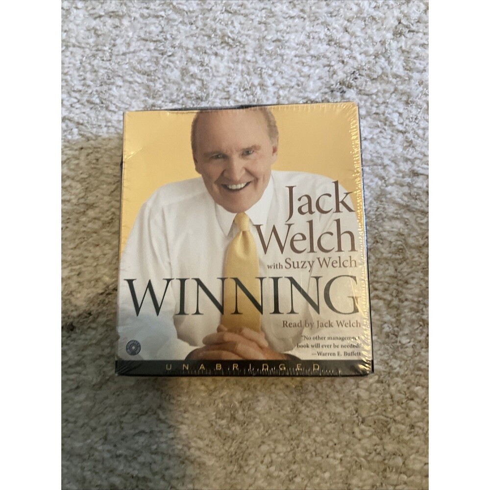 Winning by Jack Welch and Suzy Welch (2005, Compact Disc, Unabridged edition) Cd